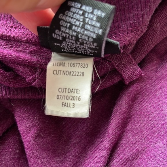 Torrid braided back womens long sleeve top size 2 MC - Picture 5 of 5